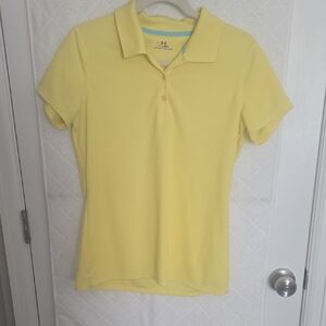 Under Armour Collared Shirt Yellow